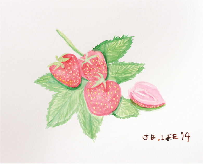 [크기변환]이정복-딸기가족.jpg